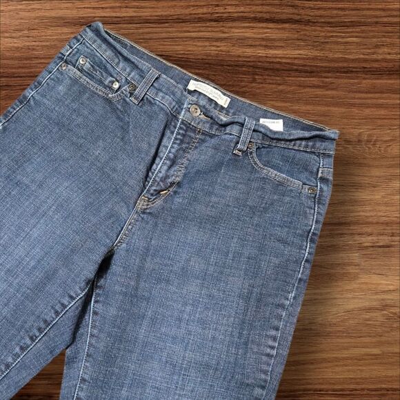 Levi's Perfectly Slimming Bootcut 512 Blue Women's Jeans Plus Size - Picture 2 of 6